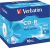 Verbatim CD-R High Capacity 800 Mo 10 pièce(s)