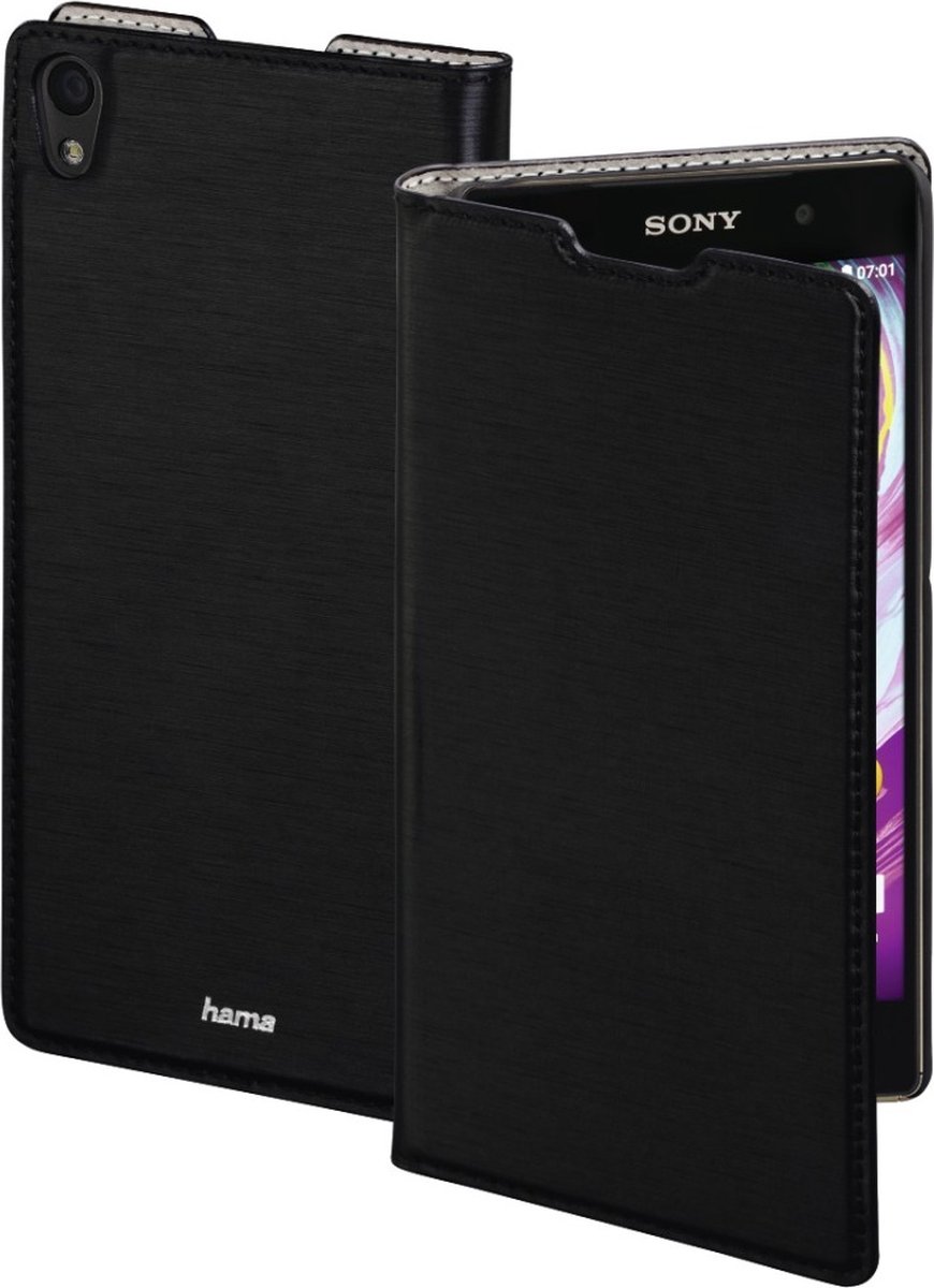 Hama Booklet Slim Voor Sony Xperia E5 Zwart