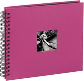 Hama Fine Art spiraal roze 28x24 50 zwarte pagina's 113680