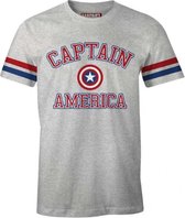 MARVEL - T-Shirt Baseball - Captain America (XL)