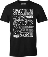 STAR TREK - T-Shirt The Final Frontier (M)