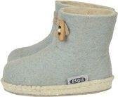 Vilten kinderslof Boots Fresh Blue - maat 22