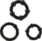 Penisring Cockring Siliconen Vibrators voor Mannen Penis sleeve - Zwart - Sevencreations®