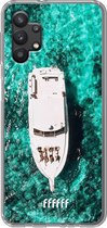 6F hoesje - geschikt voor Samsung Galaxy A32 5G -  Transparant TPU Case - Yacht Life #ffffff