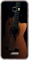 6F hoesje - geschikt voor Samsung Galaxy J4 Plus -  Transparant TPU Case - Guitar #ffffff