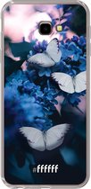 6F hoesje - geschikt voor Samsung Galaxy J4 Plus -  Transparant TPU Case - Blooming Butterflies #ffffff