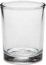 Waxinelicht, d: 4,5 cm, h: 6,5 cm, 12stuks, 120 ml