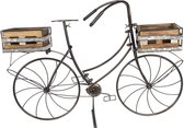 Clayre & Eef Planthouder fiets 85x30x58 cm Bruin Ijzer Fiets