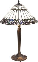 Tafellamp Tiffany ÿ 40*62 cm E27/max 2*60W