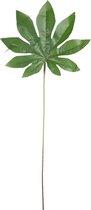 Clayre & Eef Kunstbloem 8*1*10 cm Groen Kunststof Kunstplant Nepplant Nepbloem