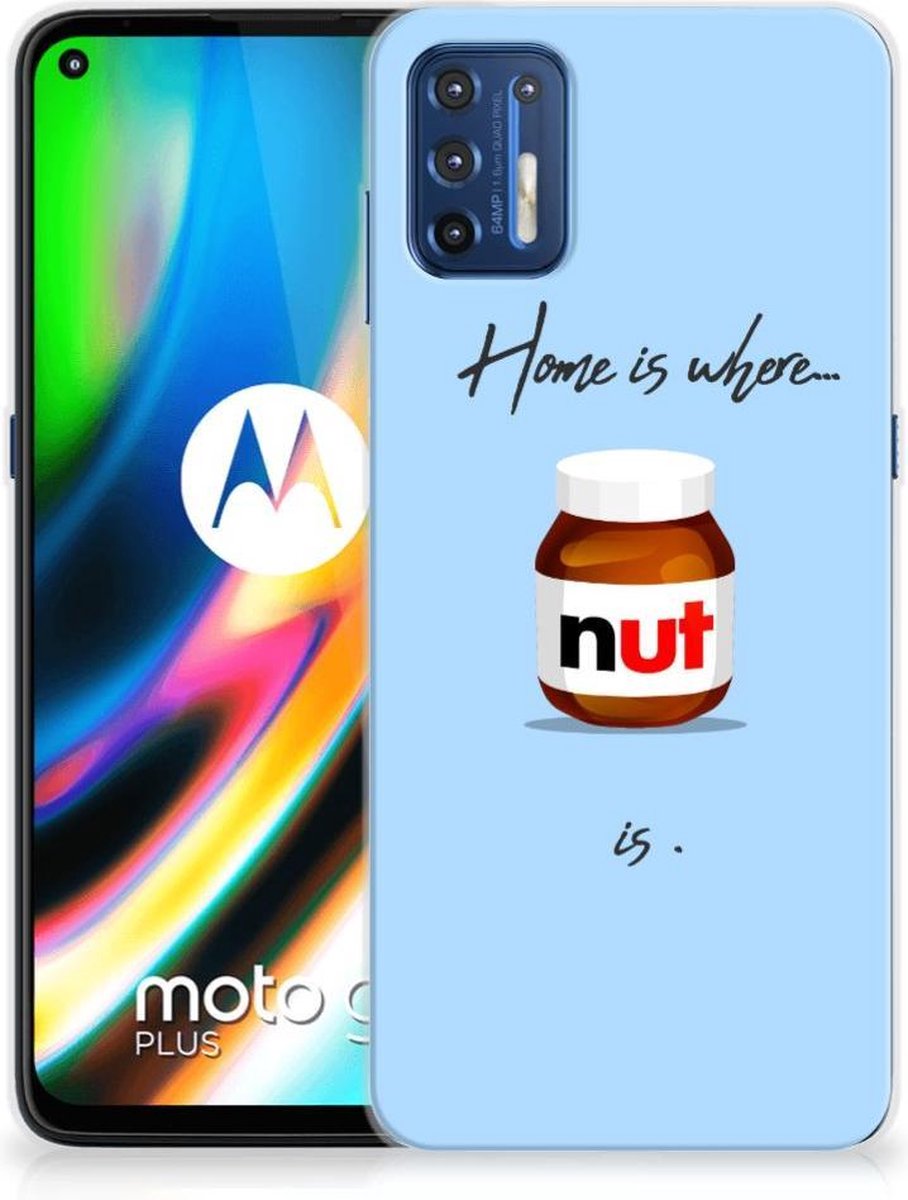 Motorola Moto G9 Plus Siliconen Case Nut Home