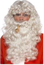 Smiffys - Santa Dress Up Kostuum Accessoire Set - Grijs