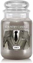 Yankee Country Candle Geurkaars Grey 652g - Twee lontjes