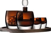 L.S.A. Whisky Club Whisky Set - Met Dienblad - Glas