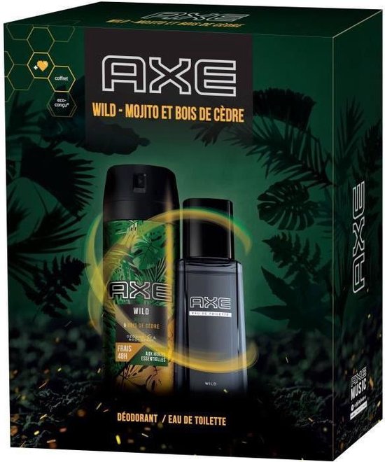 AXE Wild Eau de Toilette en Deodorant Set | bol.com