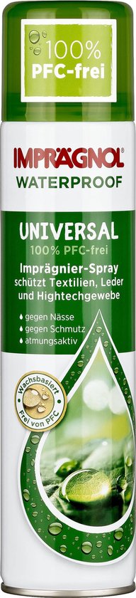 Imprägnol Impregneerspray Waterproof Eco- Waterafstotende spray voor Schoenen en Jas