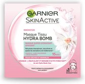 Garnier Skinactive Face Hydra Bomb Tissue Masker - Ultra Hydraterend & Kalmerend - 20 stuks - Voordeelverpakking