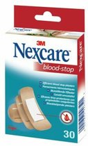 Nexcare™ Blood-Stop Bloedstop pleisters, beigeig, assortiment, 30 pleisters, N1730AS