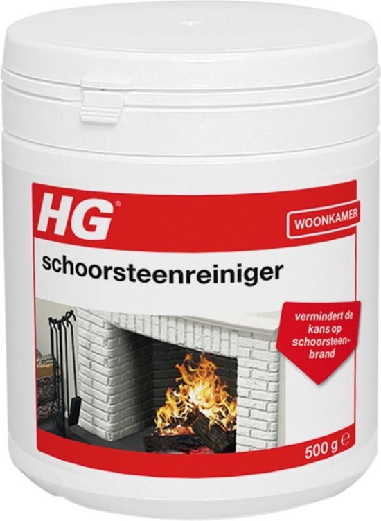 HG schoorsteenreiniger - 500 gr - voor schoorsteenkanaal, open haard en  allesbrander | bol.com