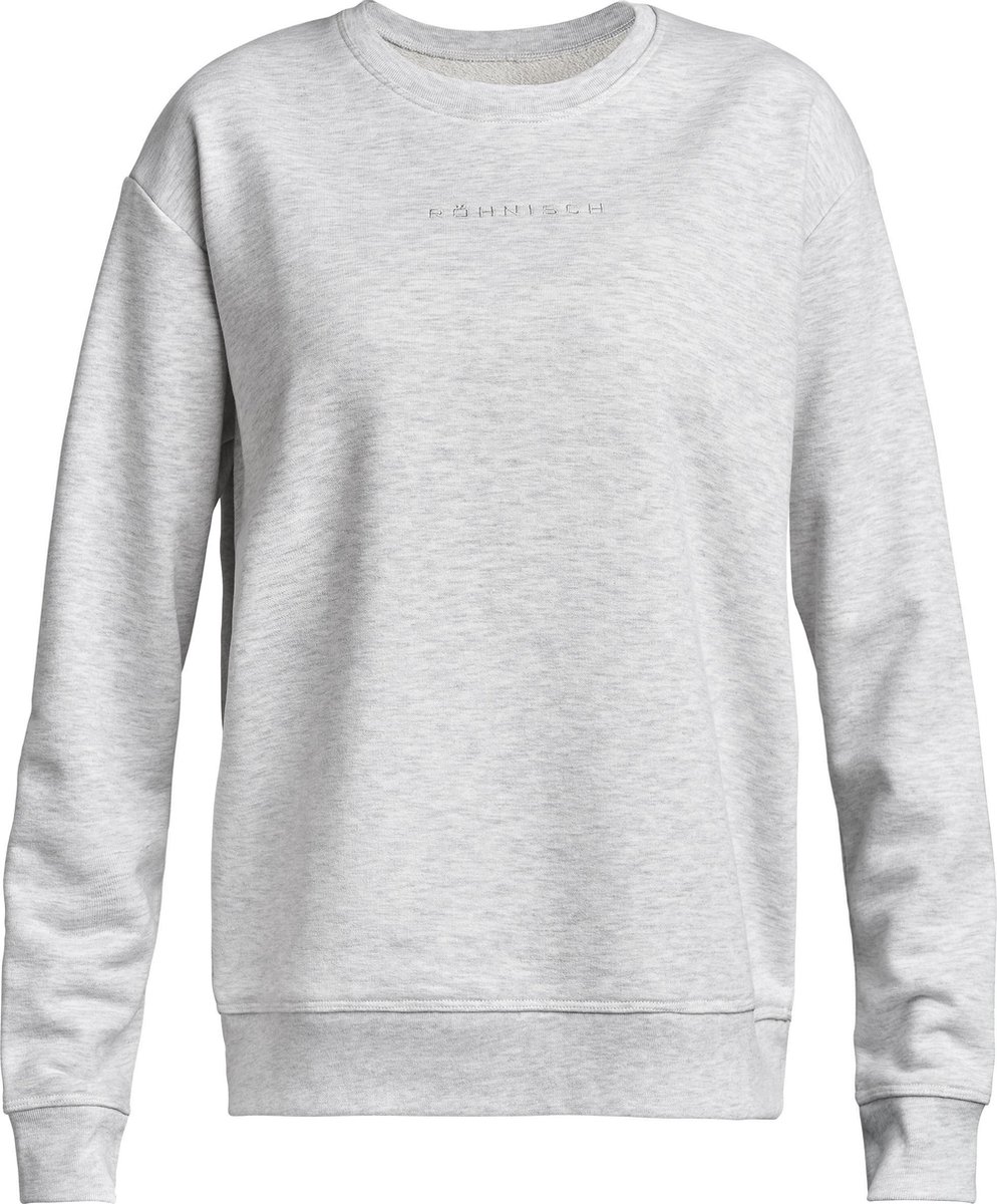 Röhnisch To and From Sweatshirt Women Grey Melange - XS