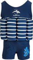 Konfidence Drijfpak Breton Stripe Junior Lycra Navy Mt 2-3 Jaar