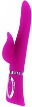 Smart - premium phil vibrator roze - g-spot + clitoris stimulatie - 12 verschillende stenen
