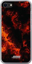 6F hoesje - geschikt voor iPhone SE (2020) - Transparant TPU Case - Hot Hot Hot #ffffff