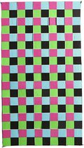 EVA Foam Cijfers & Letters. zwart. groen. roze. turquoise. afm 30x30 mm. dikte 3 mm. 1800 div/ 1 doos