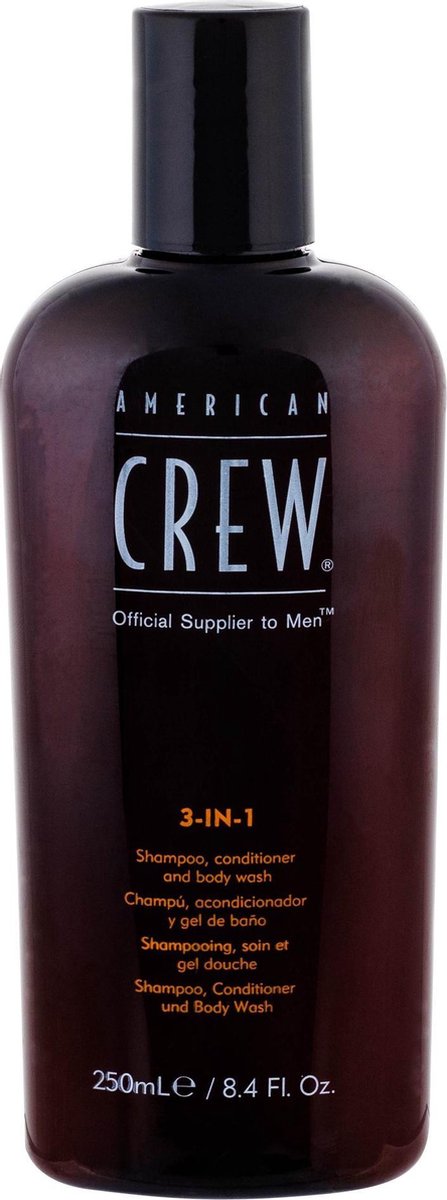 American Crew Classic 3-in-1 Shampoo Conditioner & Body Wash - Conditioner voor ieder haartype
