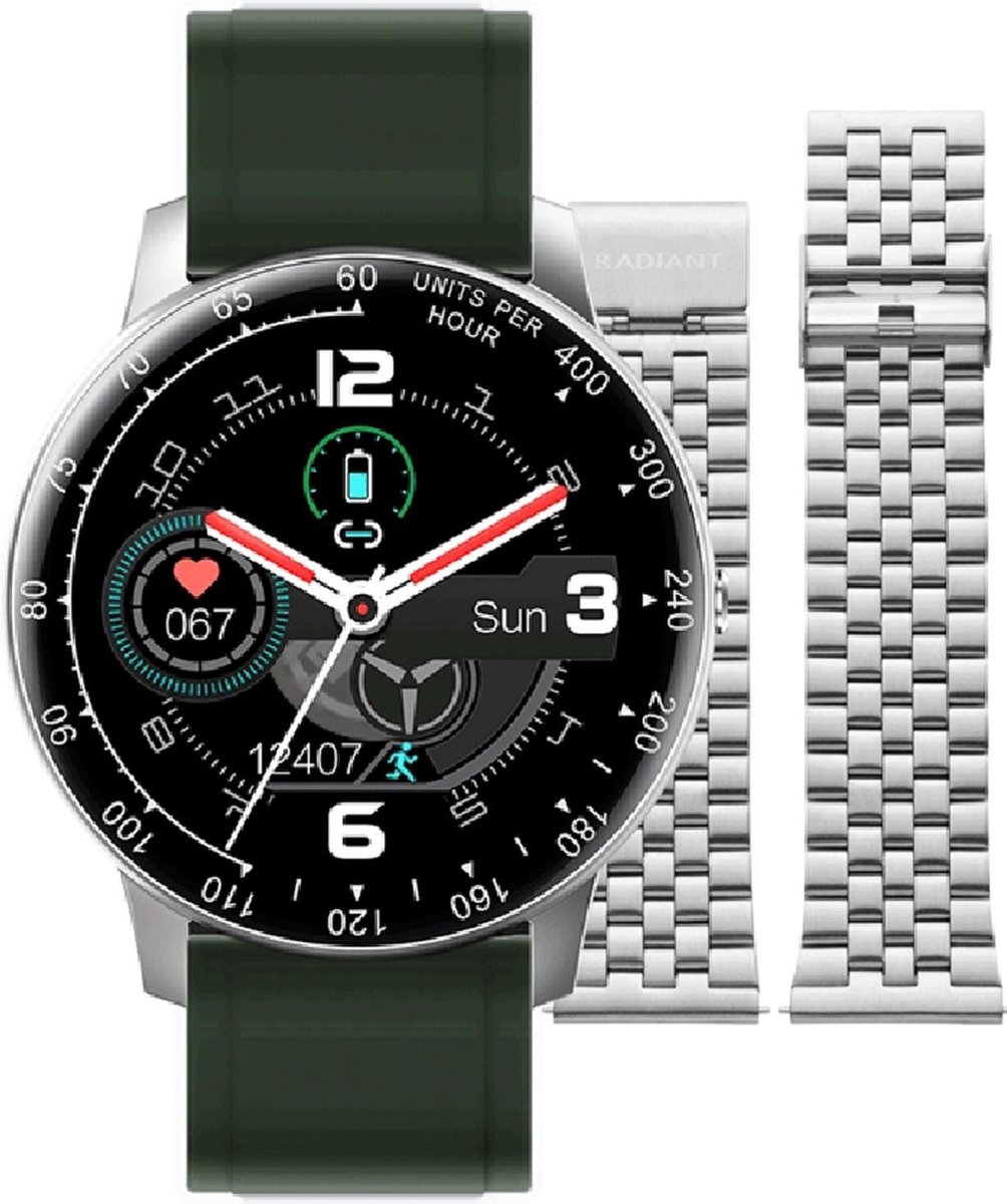 Radiant times square RAS20404 Mannen Quartz horloge