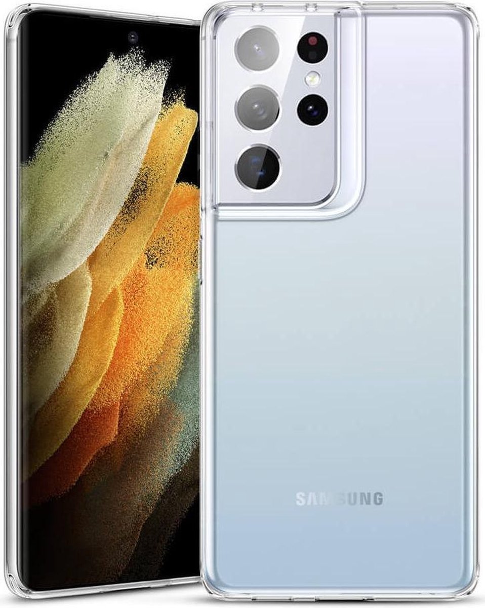 ESR Project Zero Case Hoesje Transparant Geschikt voor Samsung Galaxy S21 Ultra