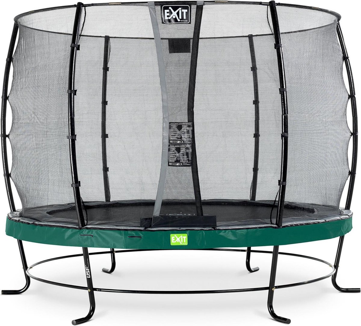 EXIT Elegant trampoline rond ø305cm - groen