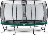 Bol.com EXIT Elegant trampoline ø427cm met Economy veiligheidsnet - groen aanbieding