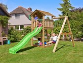 Houten Speelhuisje met Schommel • Cottage 1-Swing Module 220