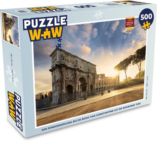 Puzzel Romeinse rijk - Constructie - Zon - Legpuzzel - Puzzel 500 stukjes |  bol.com