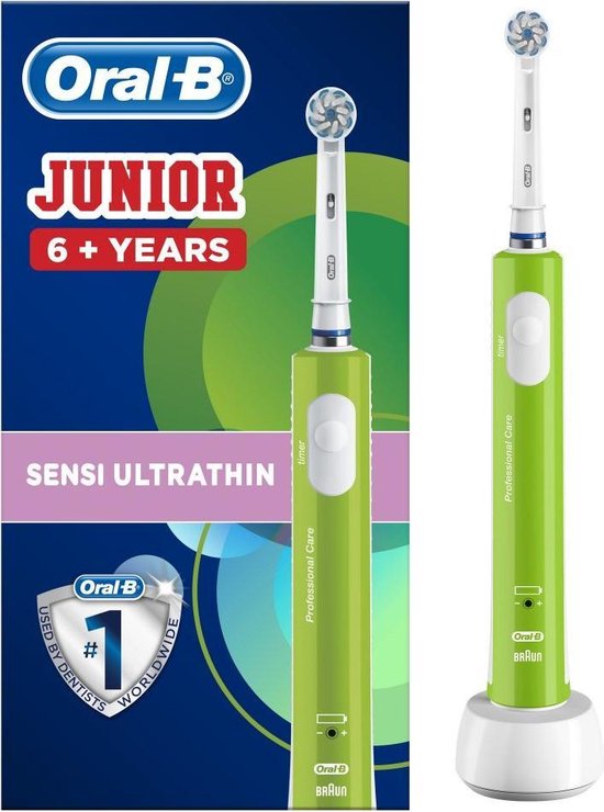 Oral-B Junior - Elektrische Tandenborstel - Groen