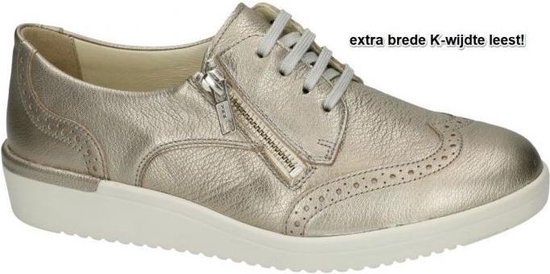 Solidus -Dames - goud - lage gesloten schoenen - maat 38 | bol.com