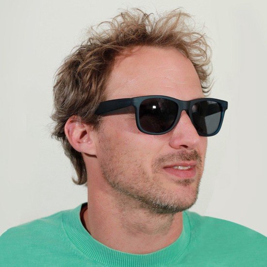 Babsee-zonnebril met leesgedeelte model George-Mat Petrol Blauw- Sterkte  +2.0 | bol.com