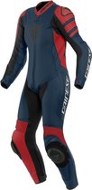 Dainese Killalane Perforated Lady Black Iris Haute Red Black 1 Piece Motorcycle Suit 42