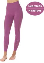 Brubeck Sportlegging Seamless GYM Dames - Functioneel Elegant en Stijlvol - Heather Pink M