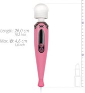 Pixey Future Mini Wand Vibrator - Roze