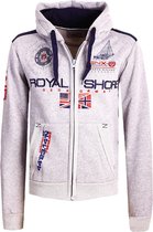 Geographical Norway Vest Grijs Royal Shore Gamacho - L