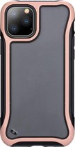 Voor iPhone 11 Pro Blade-serie Transparant acryl Beschermhoes (rosÃ©goud)
