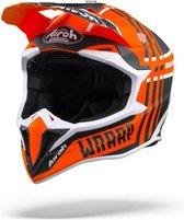 Airoh Wraap Broken Orange Matt Full Face Helmet 2XL