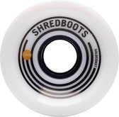 Roues de longboard Goldcoast Shredboots 70 mm blanc