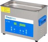 Cleanitex CXD4 - 4 liter | Professionele ultrasoon reiniger met een krachtige reiniging (Ultrasoonbad, ultrasoon baden, reinigingsbad, ultrasone reiniger, carburateur reinigers, ultrasonic cleaner injectoren, brillen apparaat, pedicure)