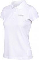Regatta - Maverick V Dames Poloshirt - White - Maat 36