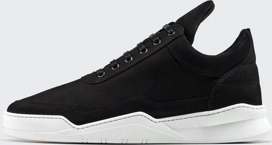 Filling Pieces Low Top Ghost Matt Nubuck Black - Heren Sneakers - Maat 41 |  bol.com