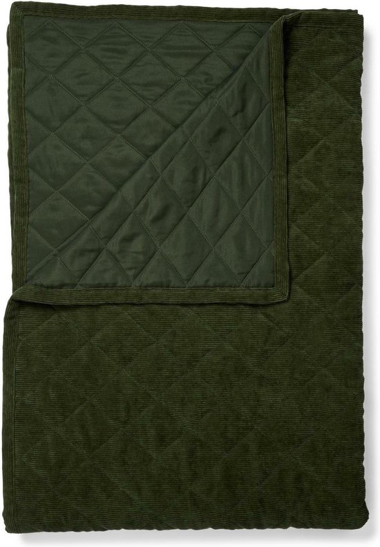 ROOM99 Leila Elegante sprei in poederroze, 240 x 260 cm, veelzijdige woondeken als bedsprei of banksprei, ideal voor bed en bank, quilt, stijl