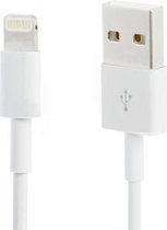 30cm 8-pins USB Sync Laad Kabel iPhone XR / XS MAX / X & XS / iPhone 8 & 8 Plus / iPhone 7 & 7 Plus / iPhone 6 & 6s & 6 Plus & 6s Plus / iPad (wit )
